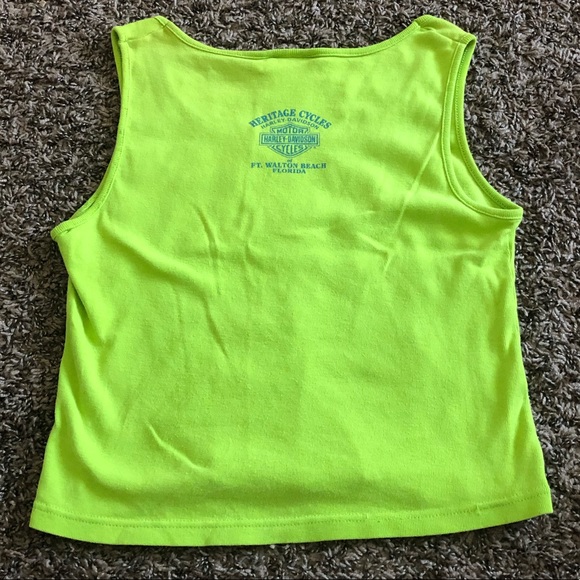 ✨✨ Harley Davidson Crop Tank Top ✨✨ - Picture 4 of 5